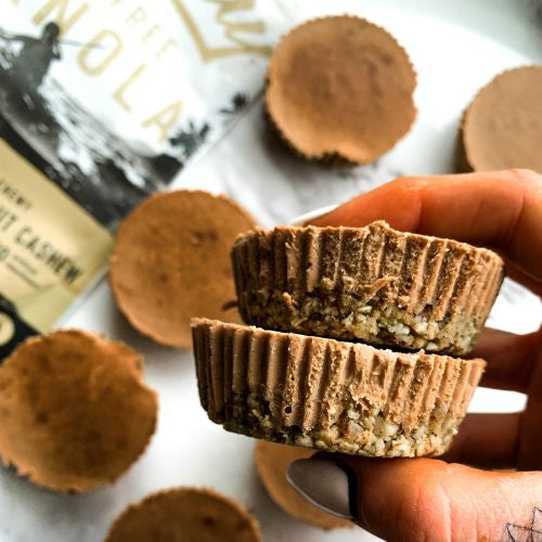 grain free chocolate coconut ice cream cups