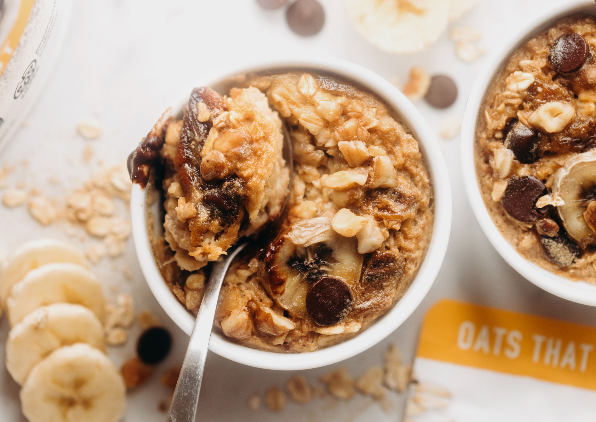 Banana Bread Baked Oats