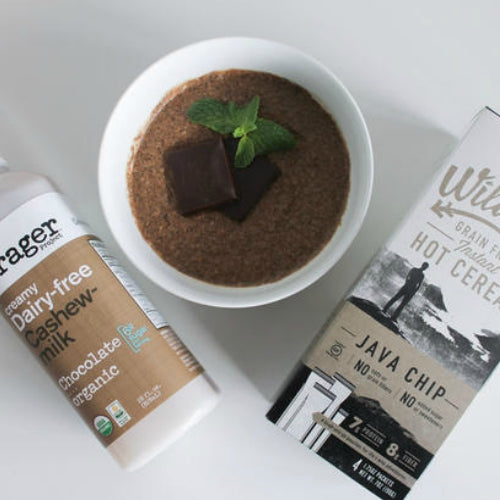 Peppermint Chocolate Mocha Hot Cereal