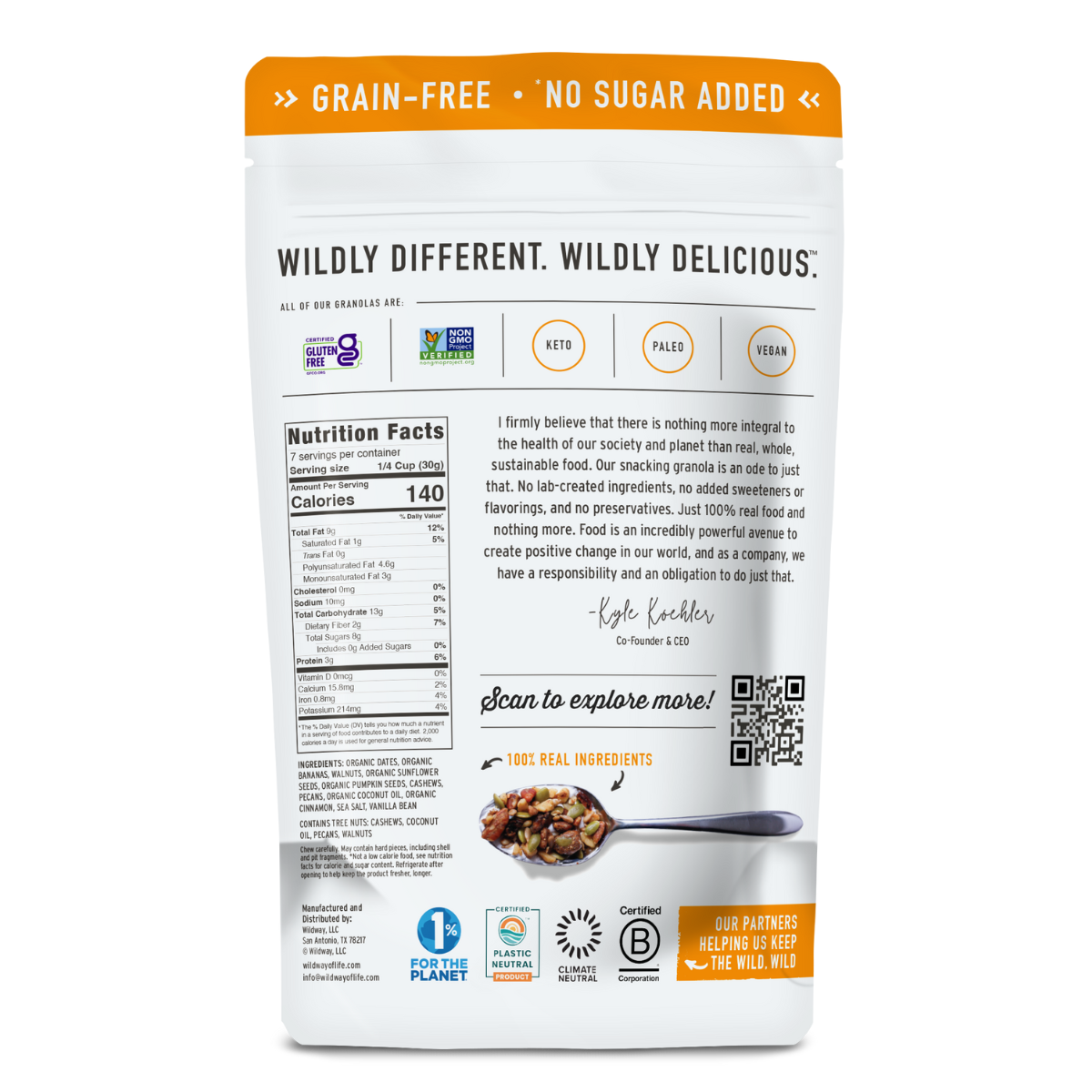 Build-a-Box Subscription: Grain-free Granola 6-Pack, 8oz