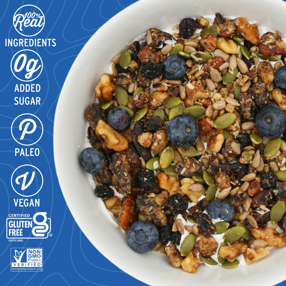 Grain-free Granola: Wild Blueberry, 8oz