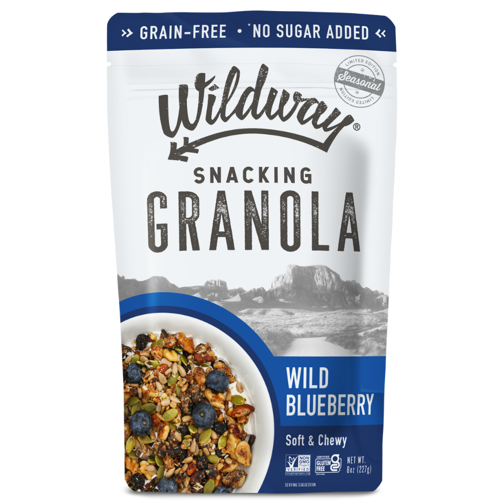 Grain-free Granola: Wild Blueberry, 8oz