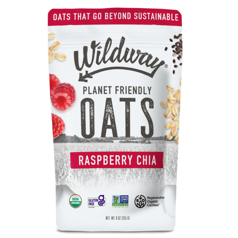 Organic Planet Friendly Oats- Raspberry Chia