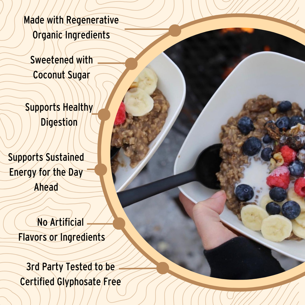 Organic Planet Friendly Oats- Maple Coconut Sugar