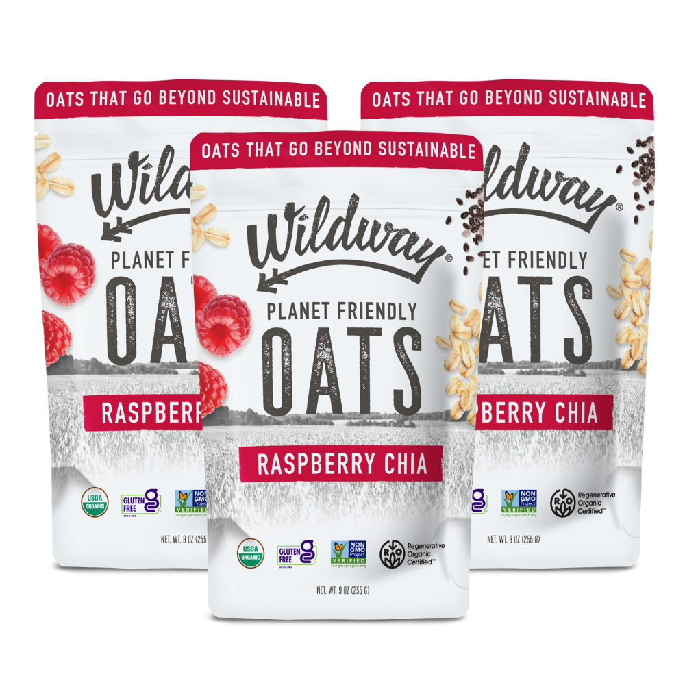 Organic Planet Friendly Oats- Raspberry Chia