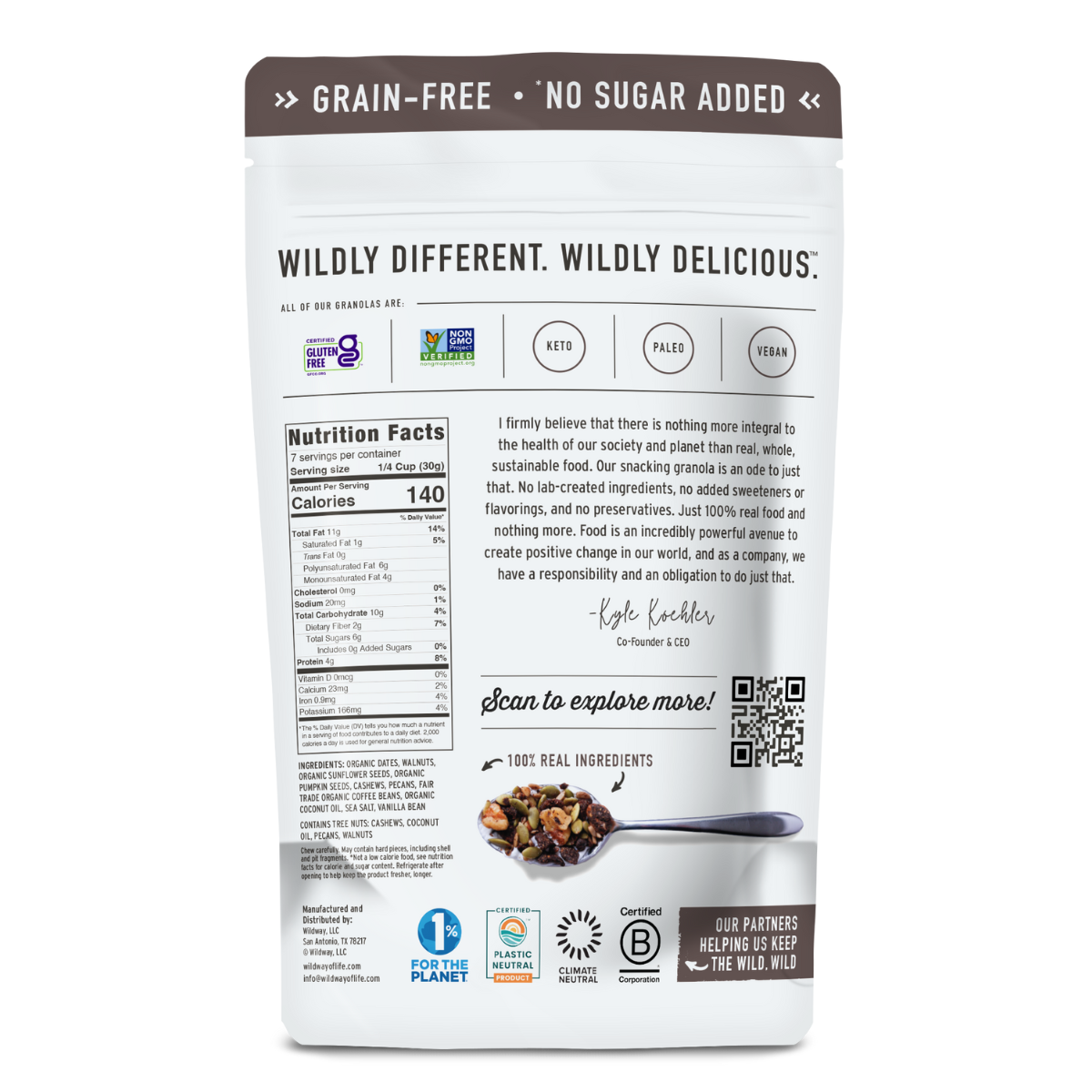 Build-a-Box Subscription: Grain-free Granola 6-Pack, 8oz