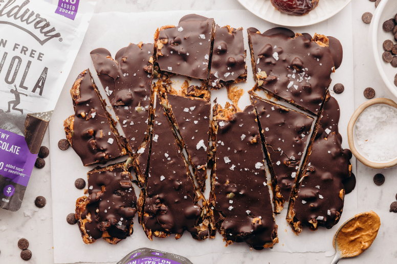 and image of Dark Chocolate Sea Salt Date Bark