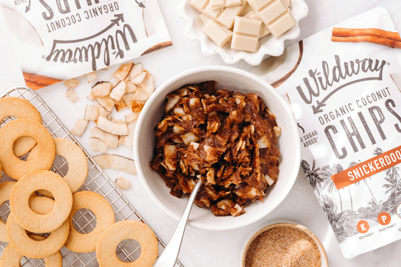 Vegan Holiday Cookies: Snickerdoodle Samoas