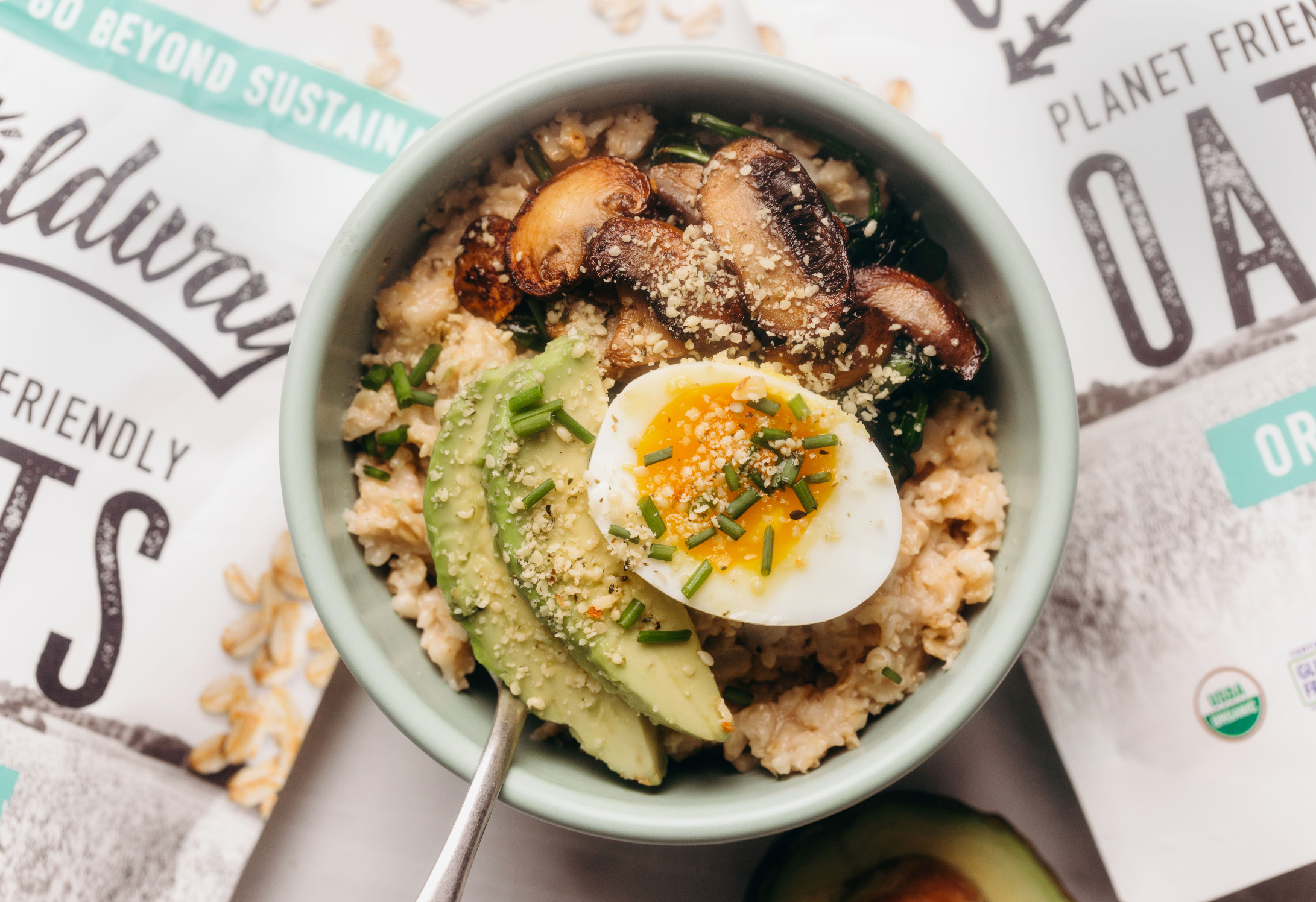 Savory Breakfast Oats