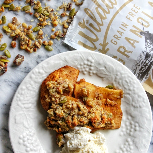 healthy apple crumble recipe