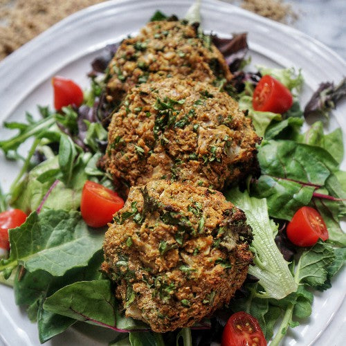 paleo and vegan cauliflower falafel