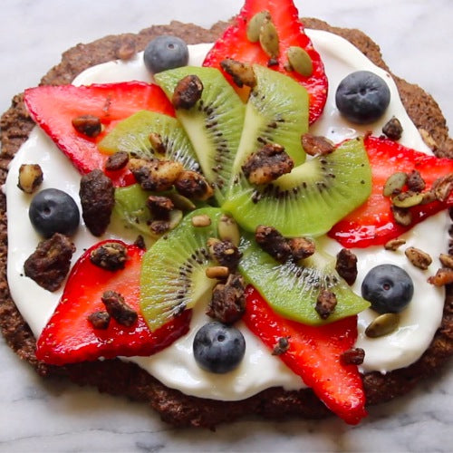 gluten-free fruit pizza - fruity summer pizza recipe