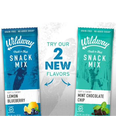 Press Release: Wildway Launches Lemon Blueberry and Mint Chocolate Chip Snack Mixes