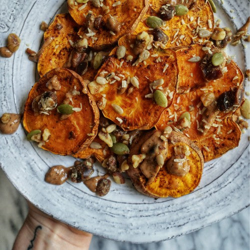 sweet potato dessert nacho recipe