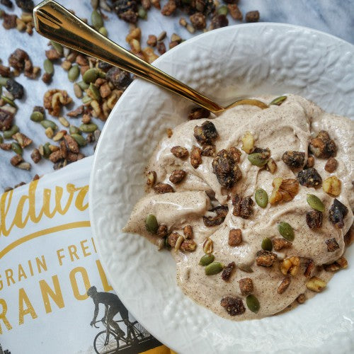 vegan banana nut nice cream recipe