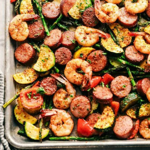 easy, quick and healthy one sheet pan meals