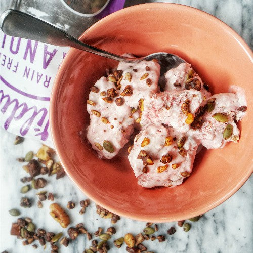 vegan dark chocolate strawberry ice cream recipe