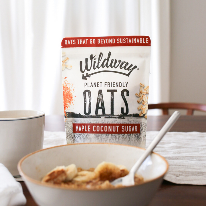 An image of Wildway Maple Coconut Sugar Oats prepared