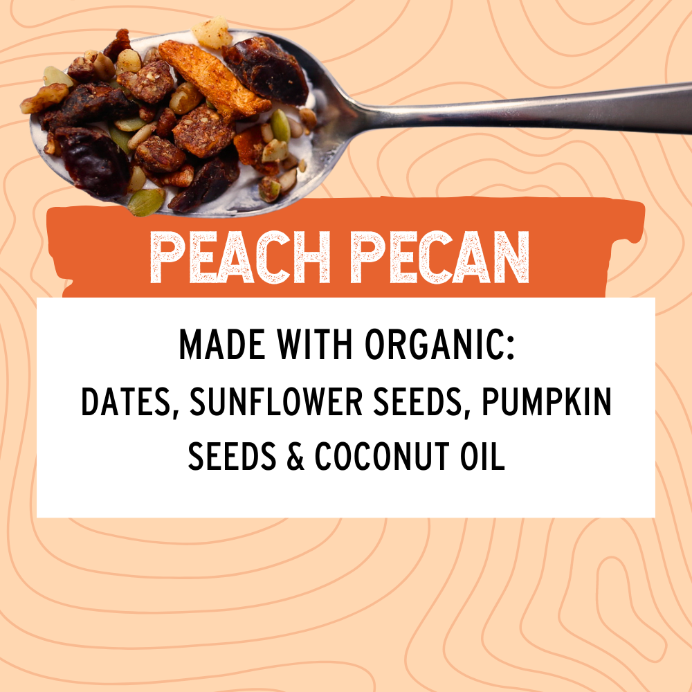 Grain free Granola: Peach Pecan, 8oz