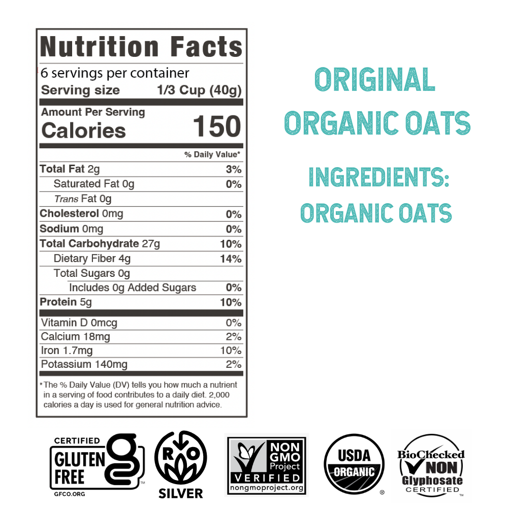 Organic Planet Friendly Oats- Original