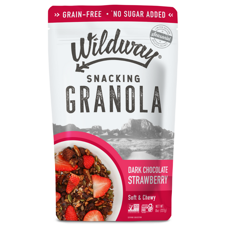 Grain-free Granola: Dark Chocolate Strawberry, 8oz