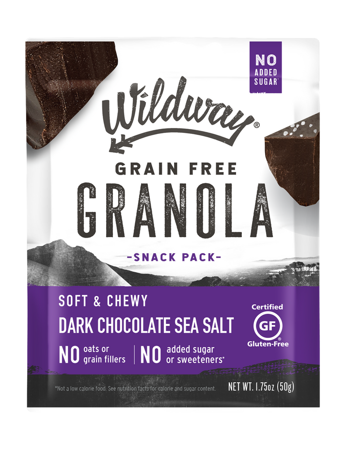 Grain Free Granola Snack Pack - Dark Chocolate Sea Salt