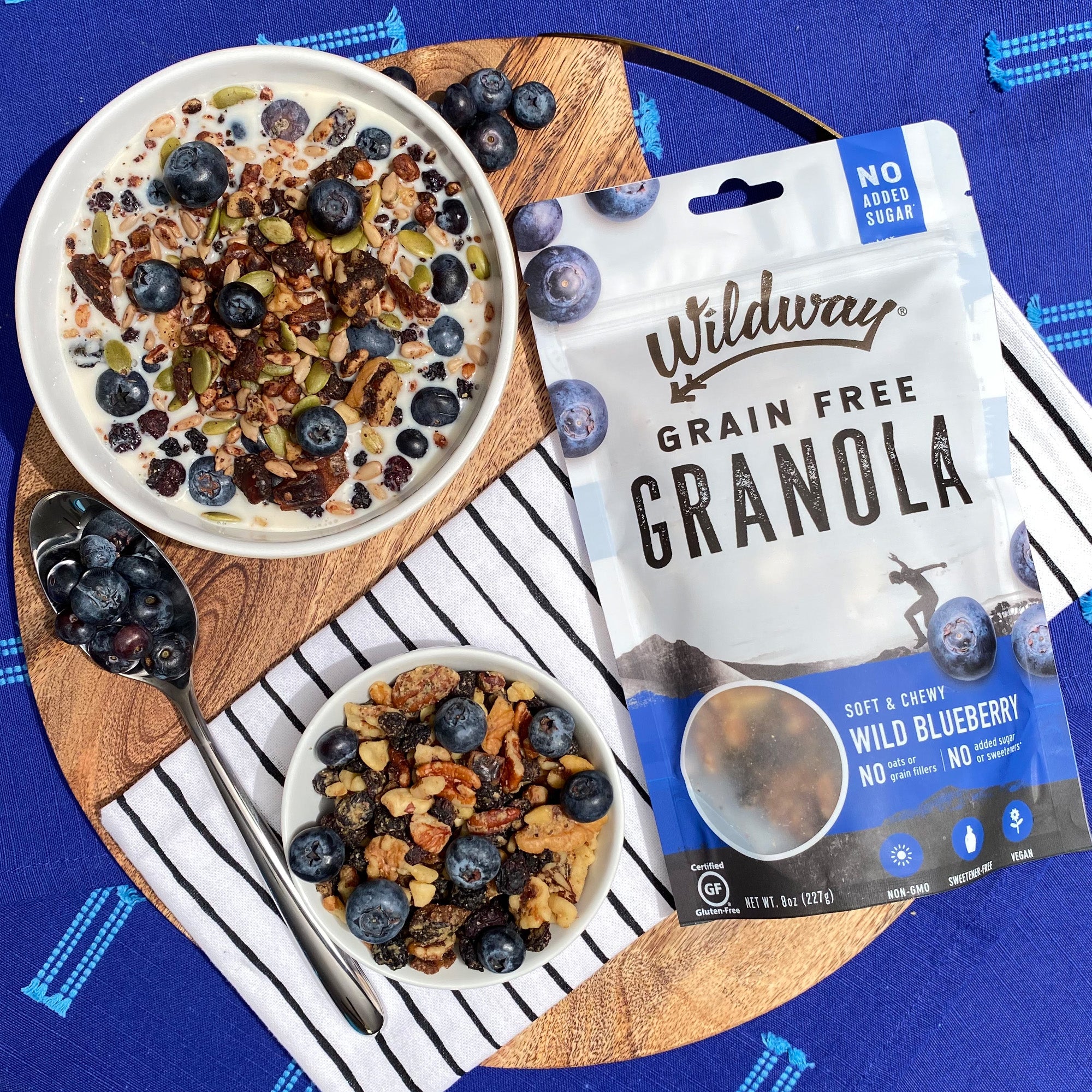 Grain-free Granola: Wild Blueberry, 8oz