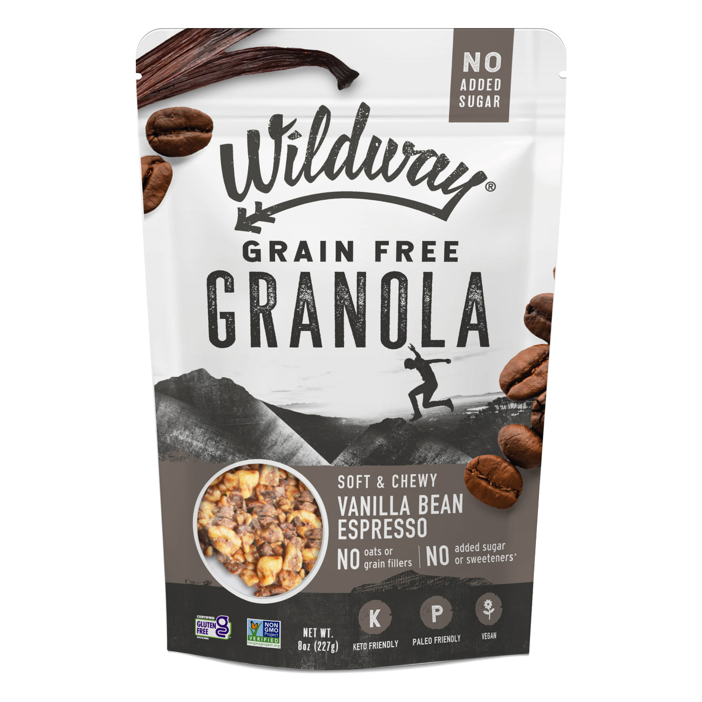 Grain-free Granola: Vanilla Bean Espresso, 8oz