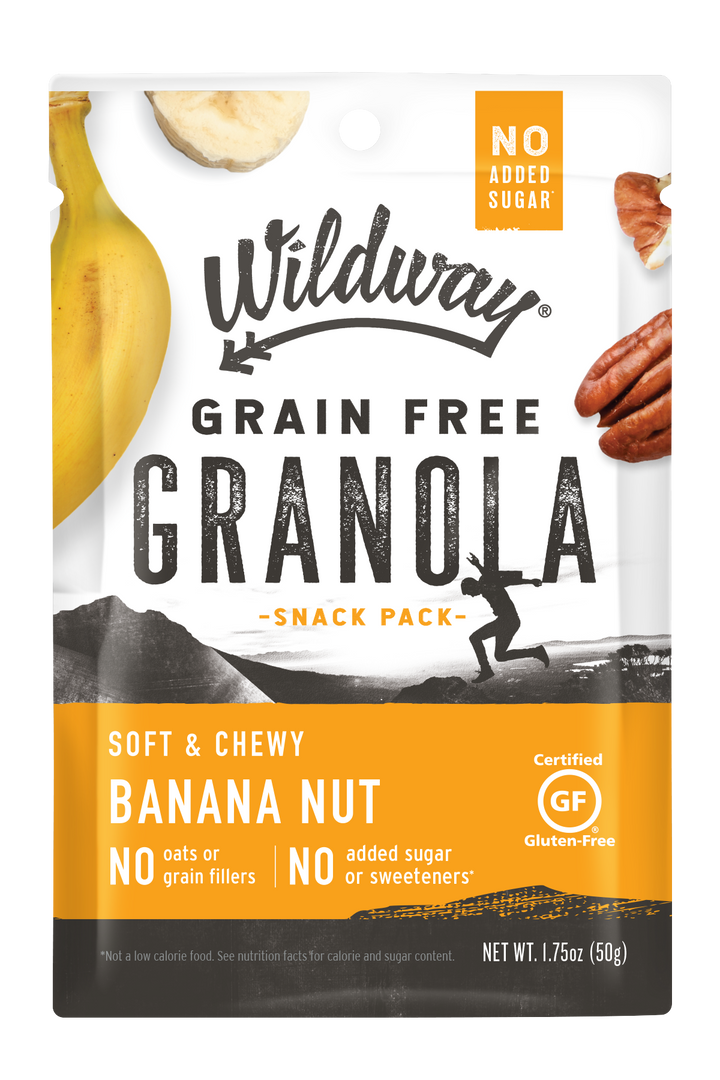 Grain free Granola Snack Pack - Banana Nut