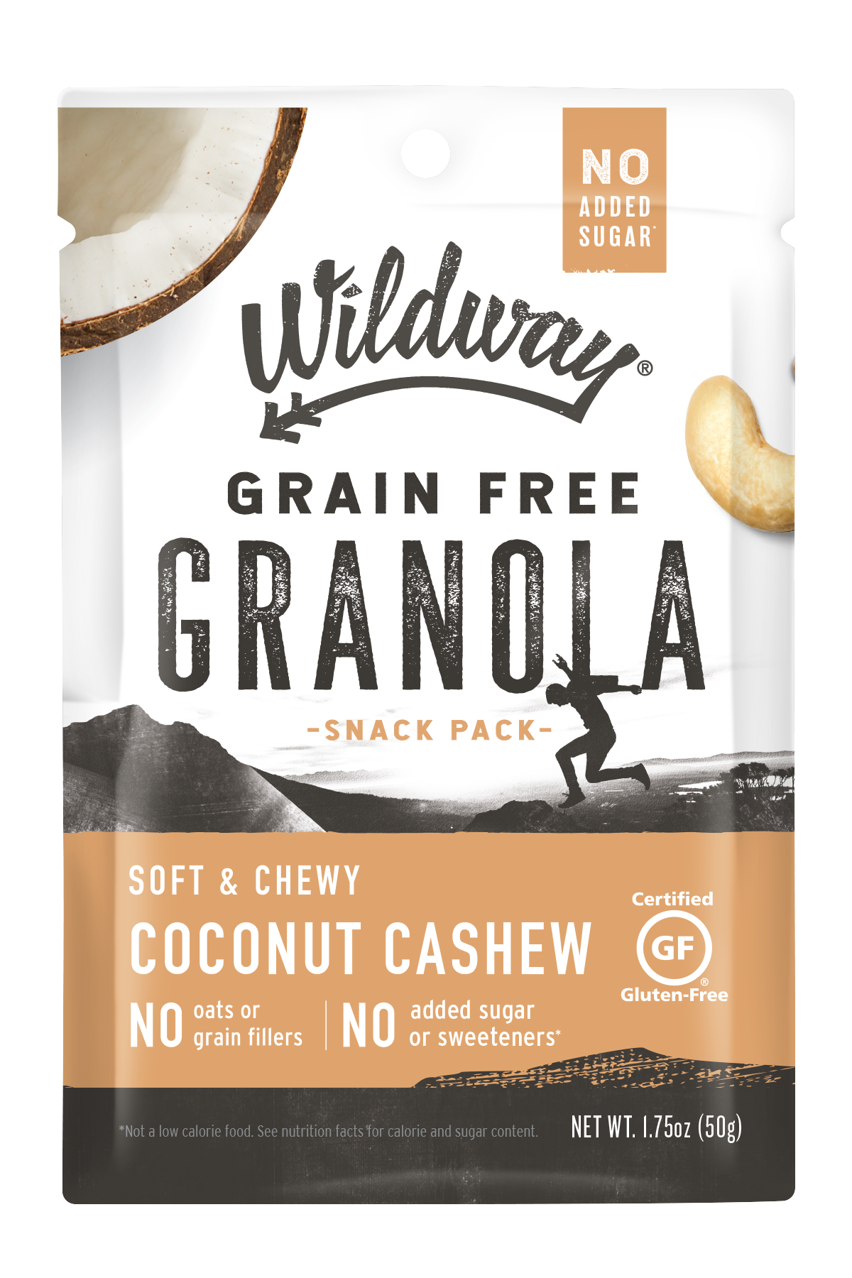 Grain-free Granola Snack Pack Coconut Cashew Wildway Wildway