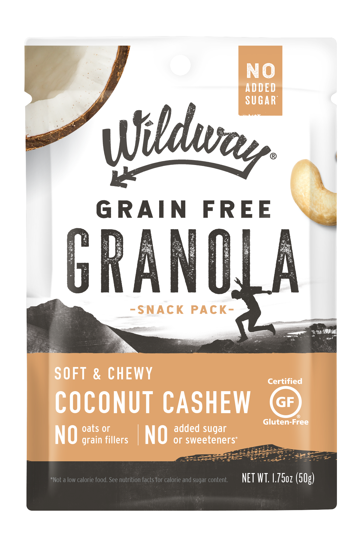 Grain free Granola Snack Pack - Coconut Cashew