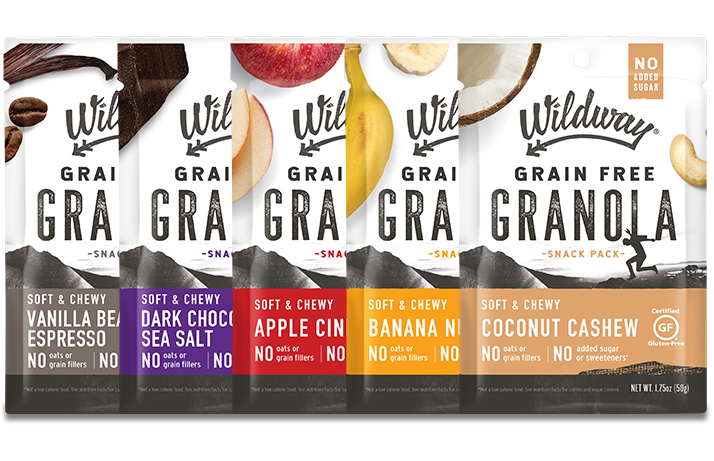 Grain free Granola Snack Packs - Variety Pack