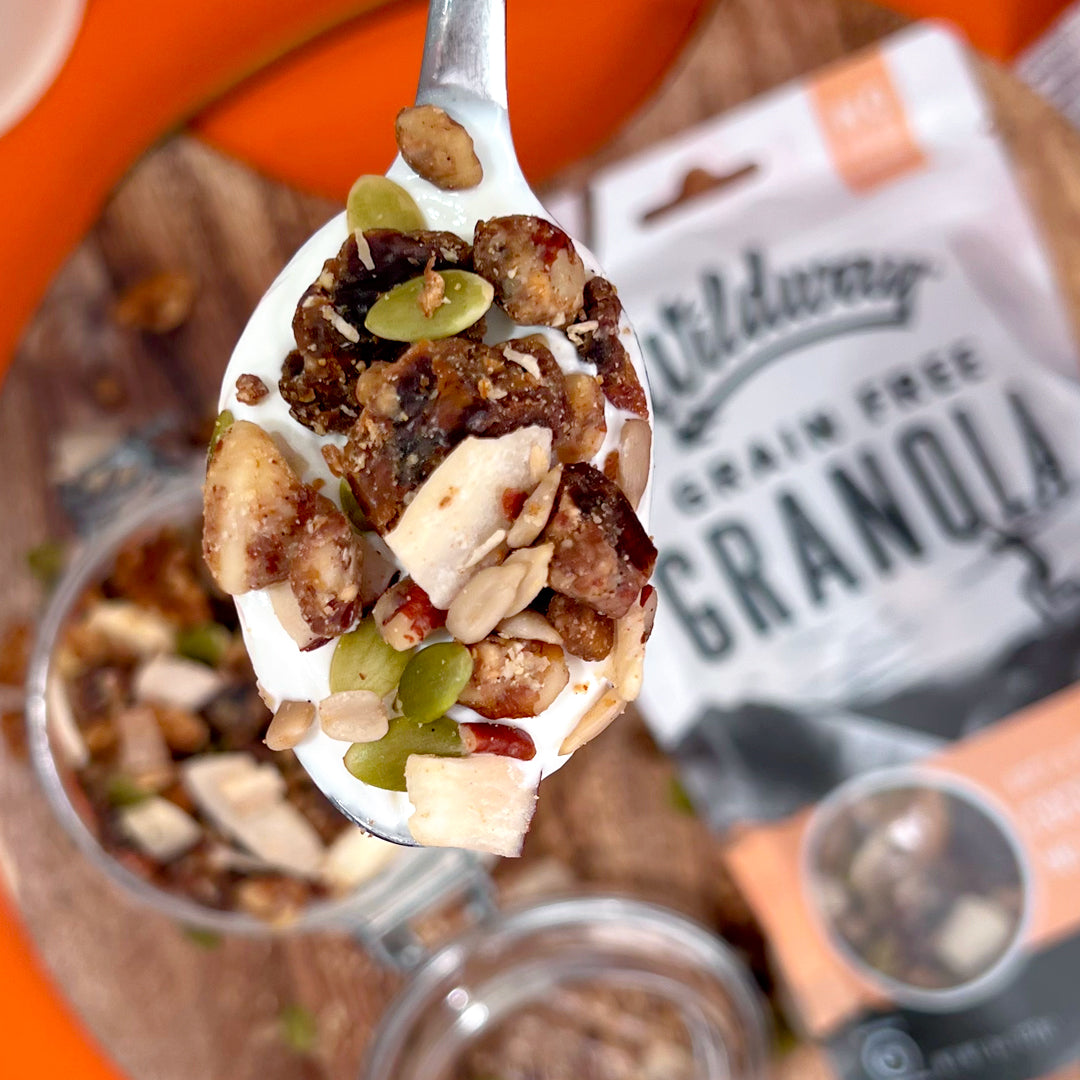 Gluten-free and paleo-friendly Coconut Cashew Grain Free Granola