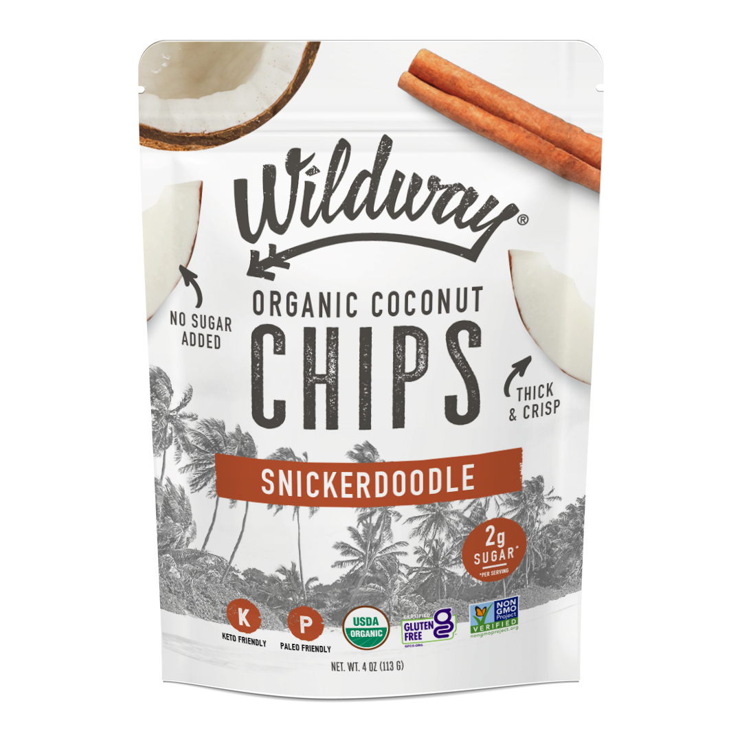Organic Coconut Chips - Snickerdoodle