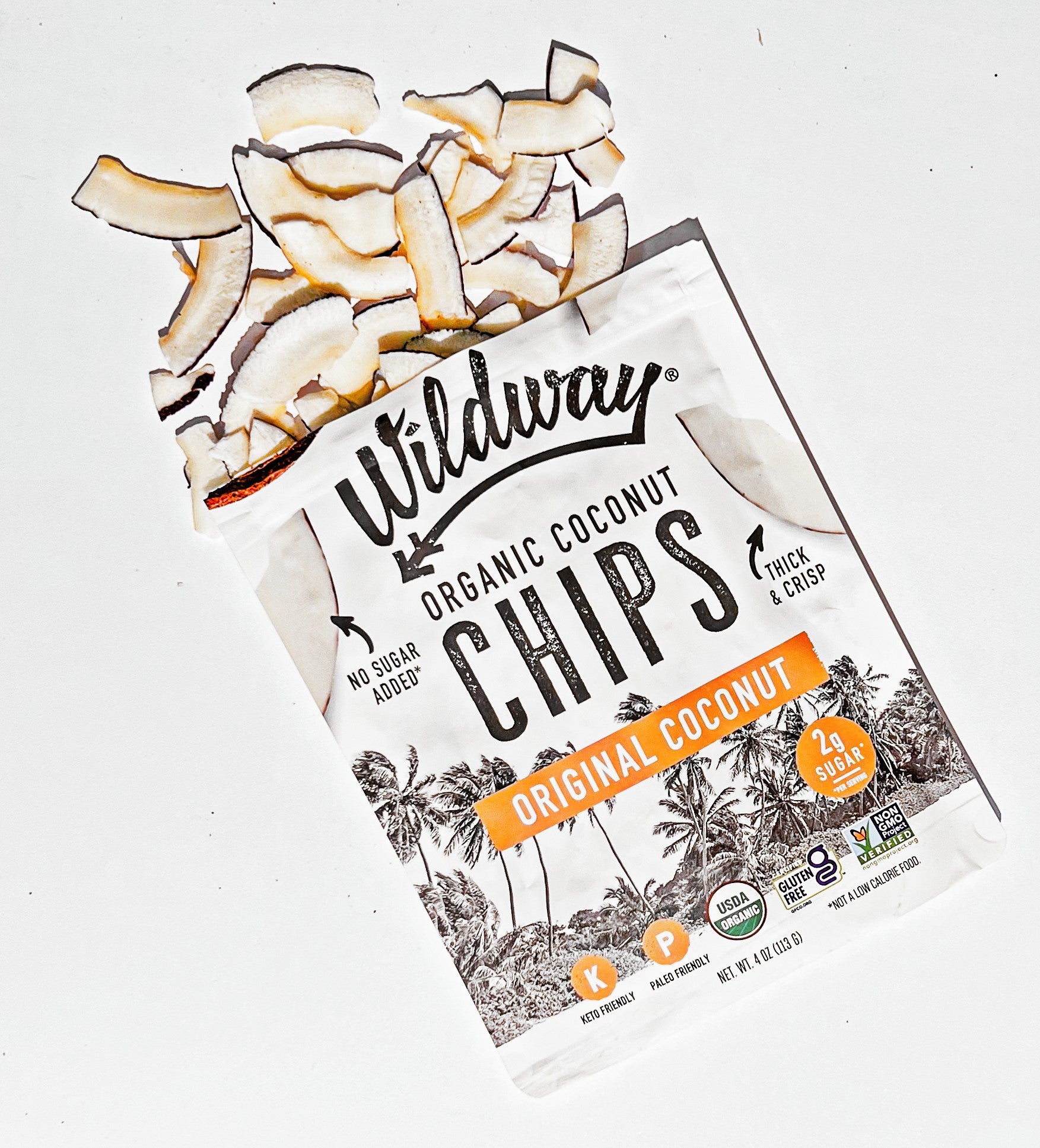 Organic Coconut Chips - Original Coconut